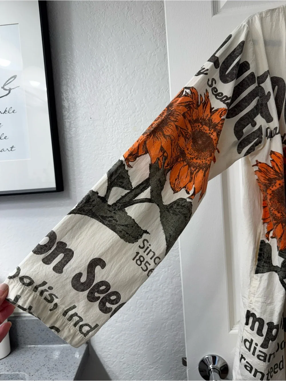 Vintage Sack upcycled vintage